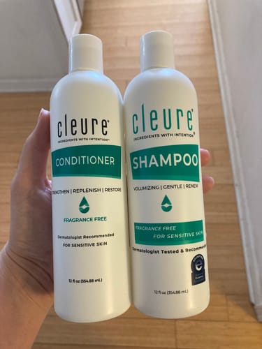 Customer photo review of Pack - Shampoo and Conditioner Duo