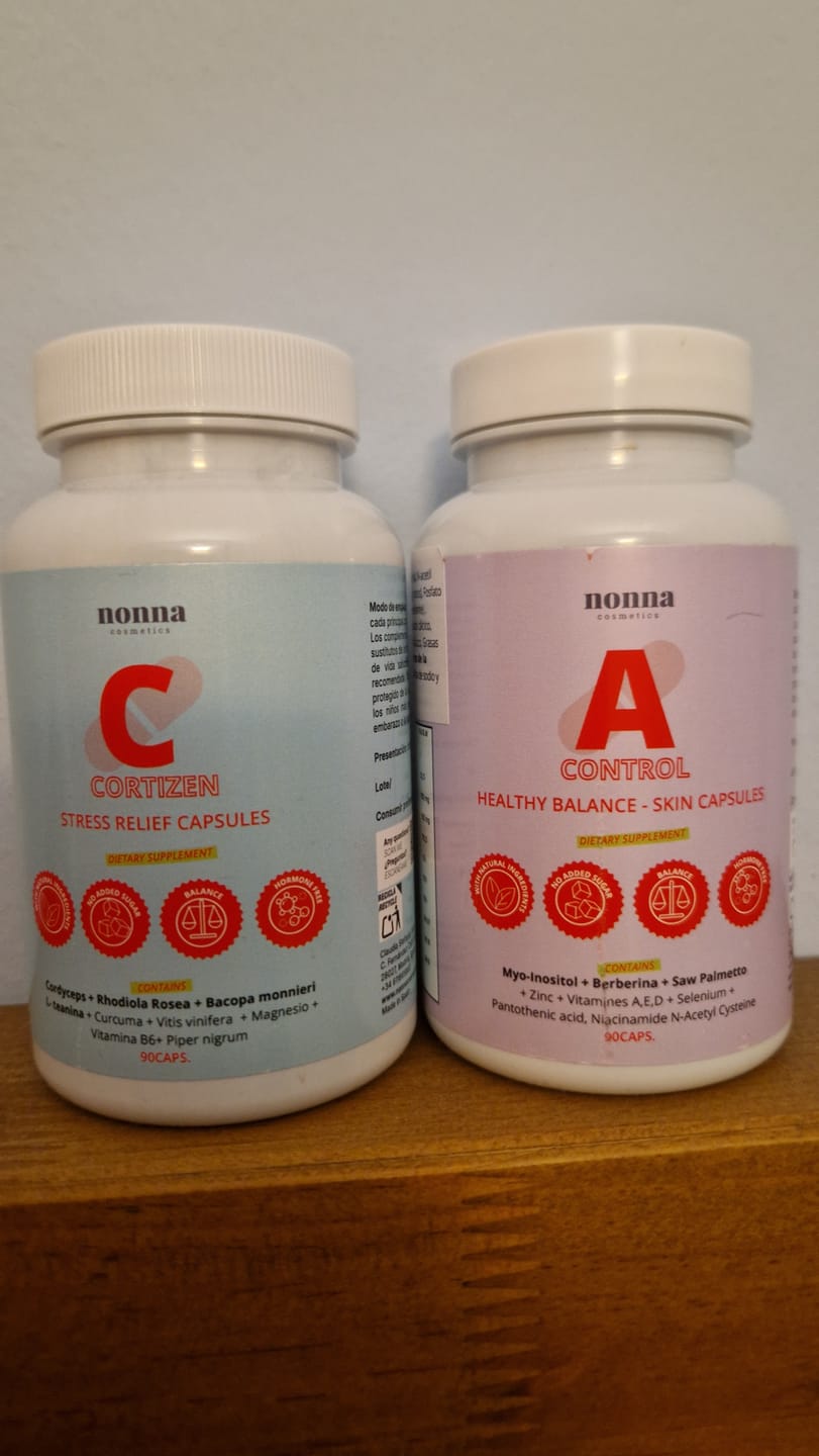 Customer photo review of A CONTROL + CORTIZEN - Equilibrio hormonal desde el cerebro, los ovarios, la piel y el metabolismo.