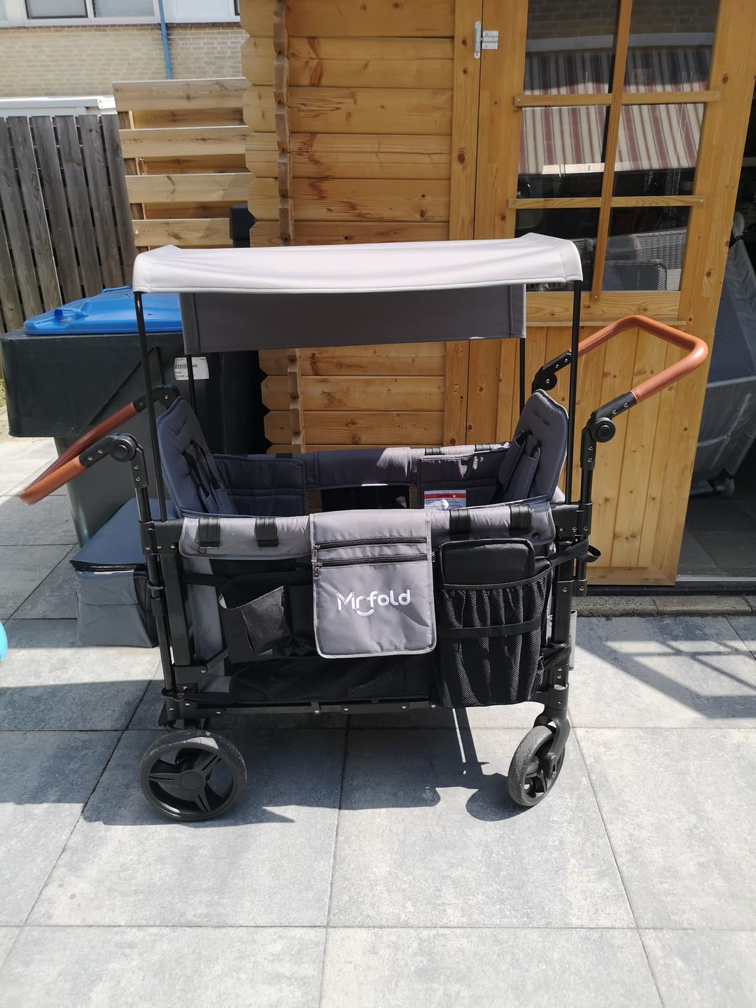 Customer photo review of P-Series Luxe 2-zits Kinderkar