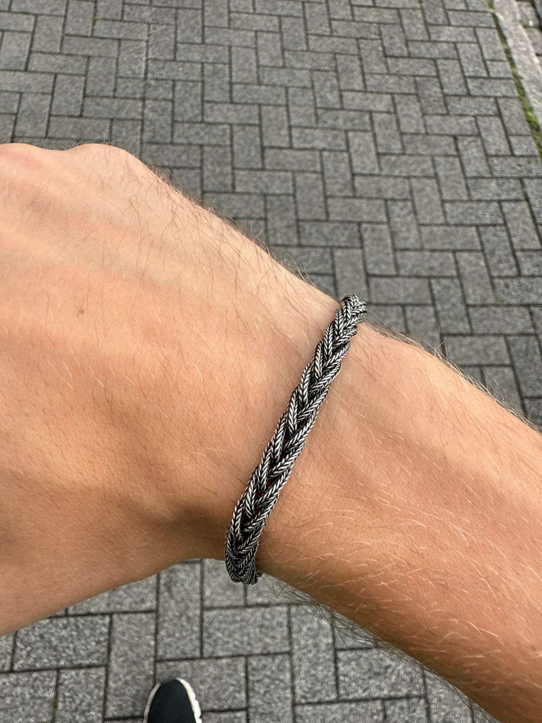 Customer photo review of WOVEN VIKINGS. - 925 STERLING SILVER