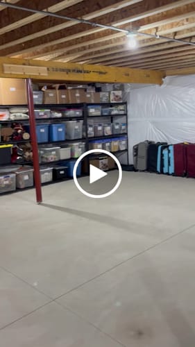 Customer video review of REIBII Garage Shelving 60"W Adjustable Heavy Duty Metal Shelving Rust-Resistant Garage Organization for Warehouse, Basement,Workshop