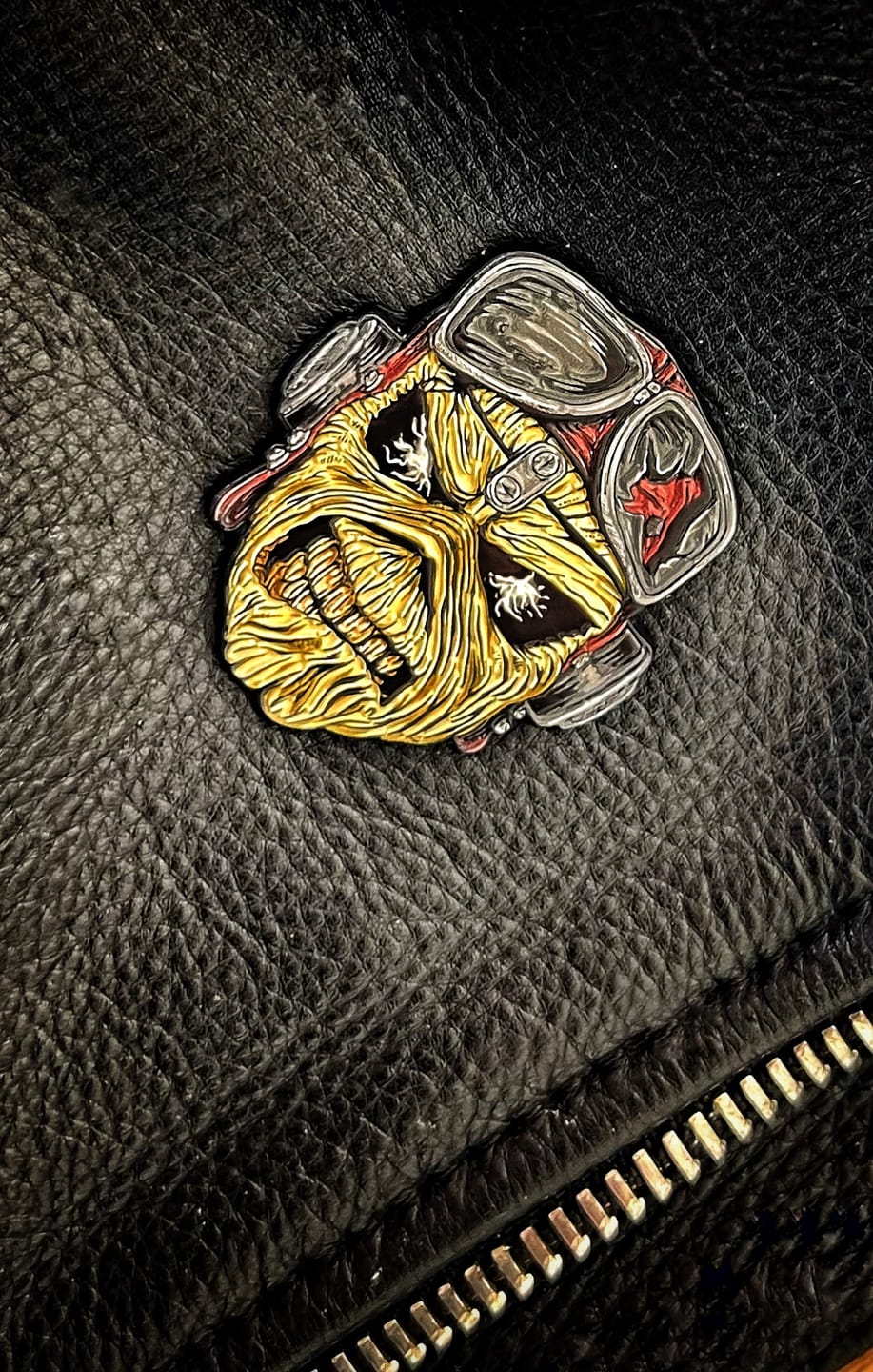 Customer photo review of Iron Maiden - Aces High - Pin