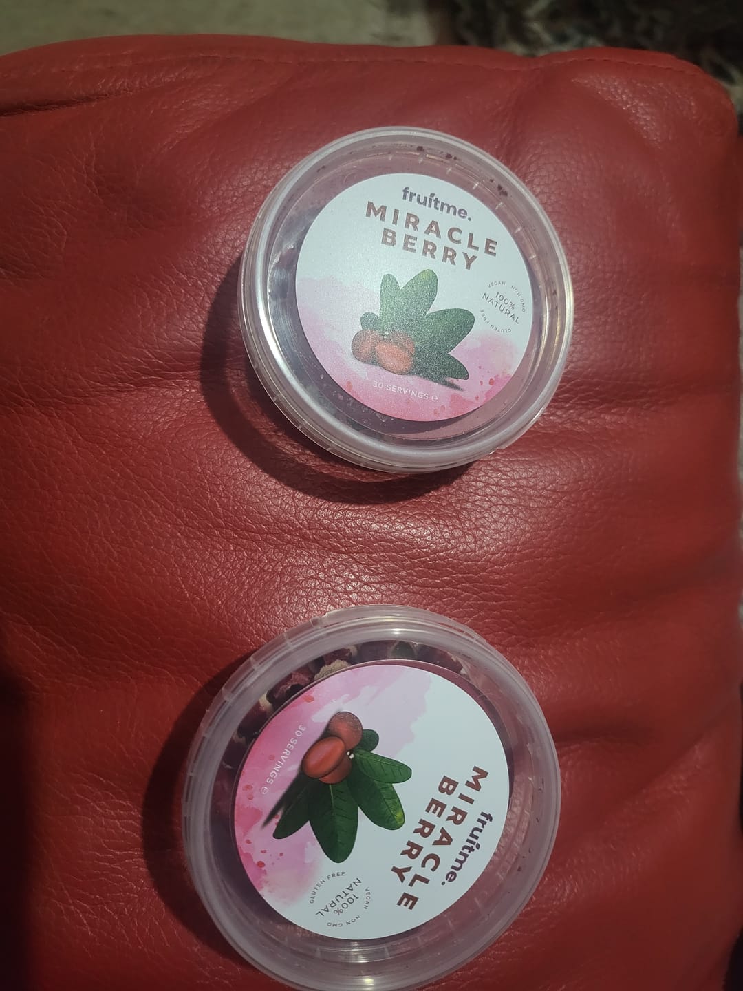 Customer photo review of Miracle Berry Whole Fruit