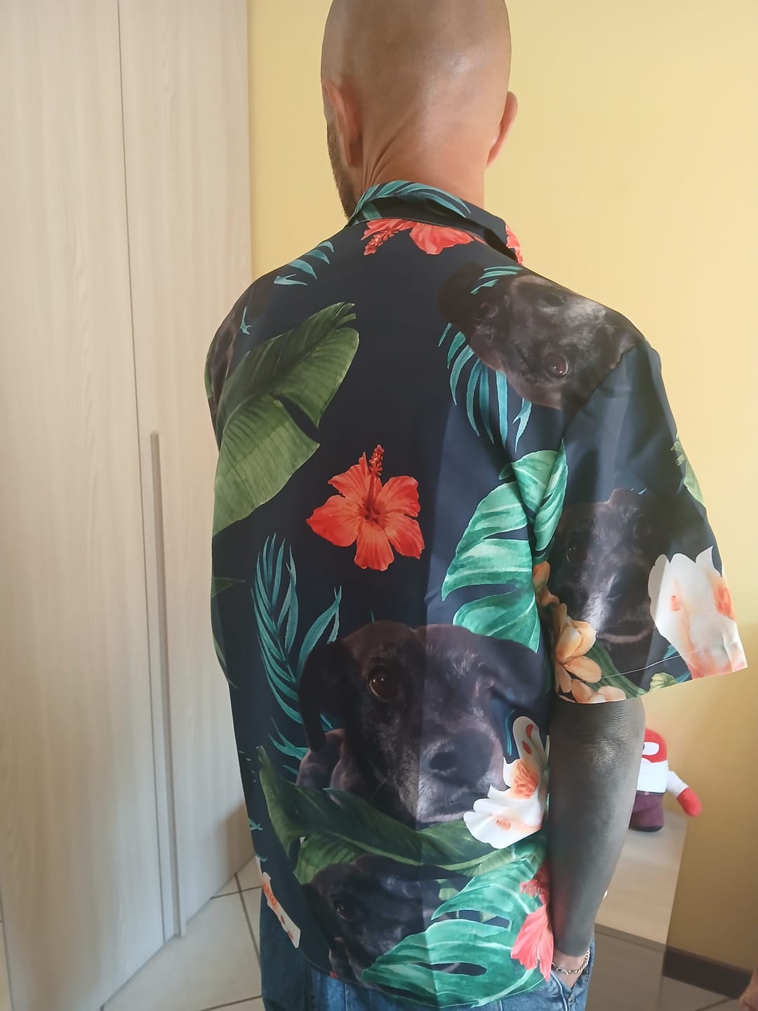 Customer photo review of La tua foto - Camicia hawaiana personalizzata