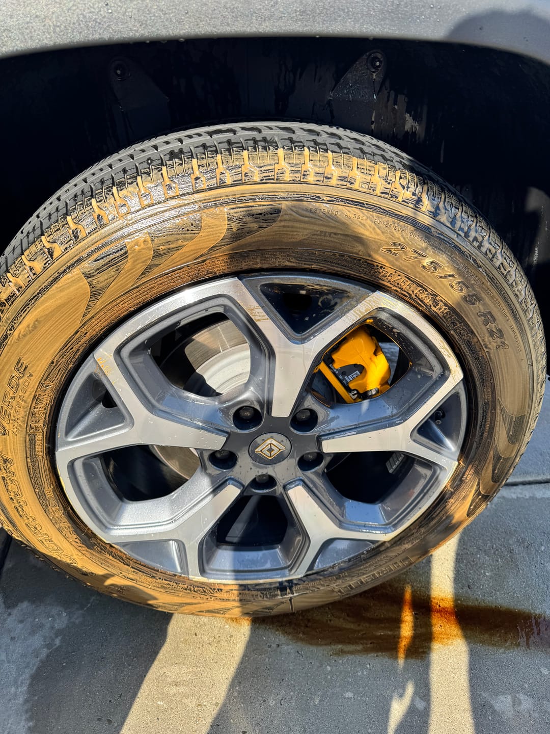 Customer photo review of Tire Cleaner