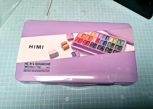 Customer photo review of Himi - Set 36 Gouache Potes 12 g