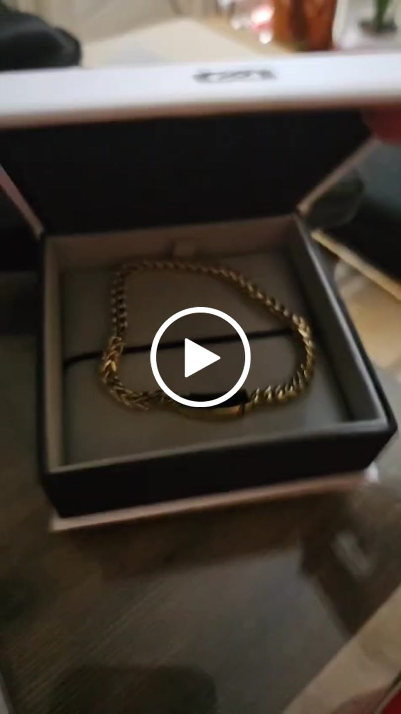 Customer video review of 4mm Franco Link Bracelet