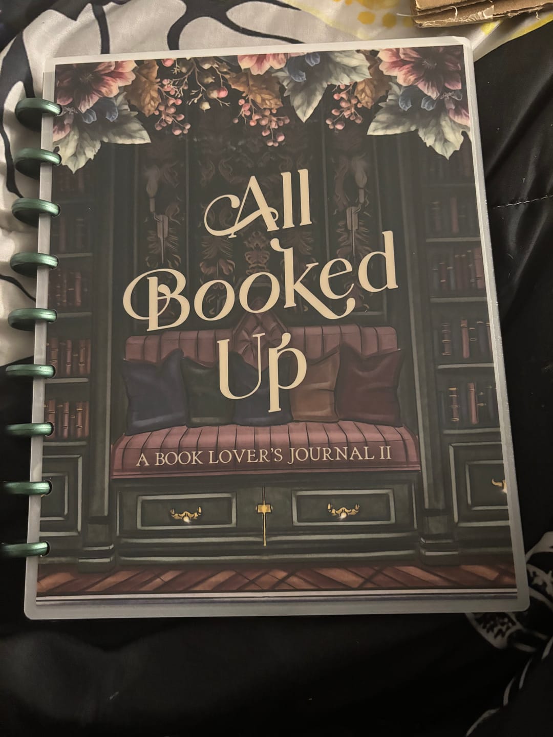 Customer photo review of Dark Academia All Booked Up Reading Journal