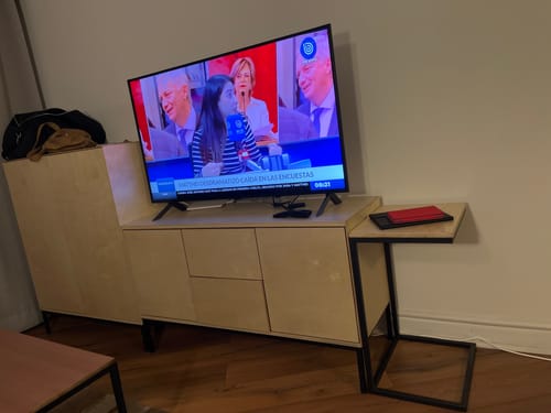 Customer photo review of Mesa Lateral Piscolera 45 Negra MIMA