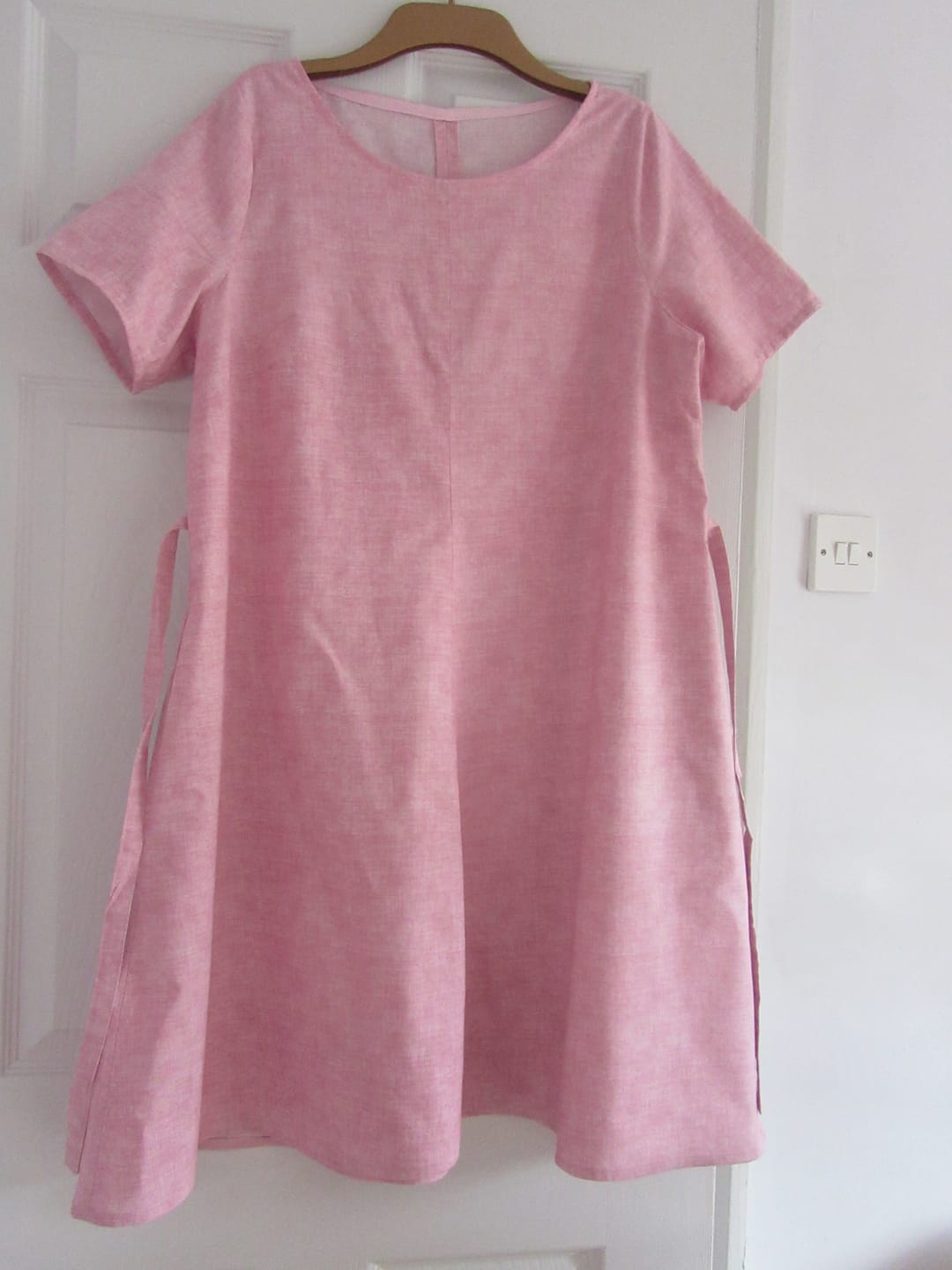 Customer photo review of Linen Textured Look Cotton Fabric