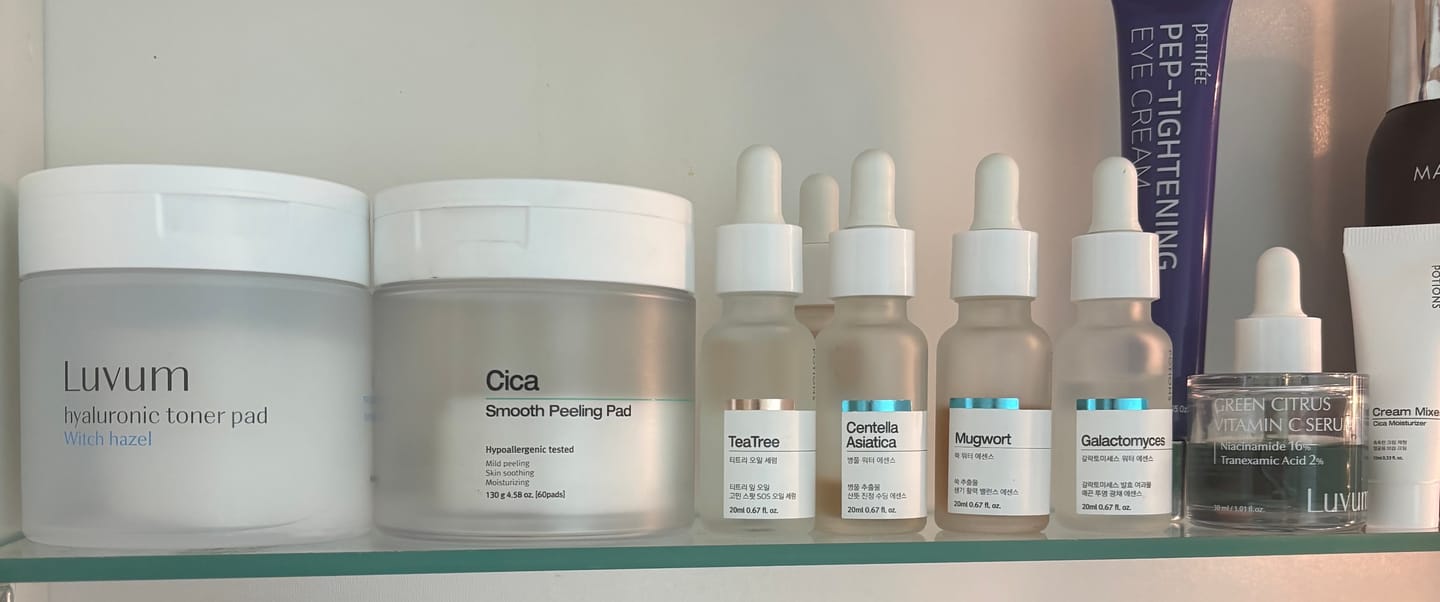 Customer photo review of The Potions Centella Asiatica Water Essence (20ml) - Helbredende og foryngende. Reduserer akne, psoriasis og eksem