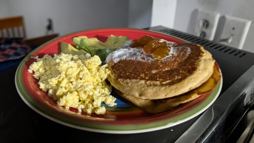 Customer photo review of Cousin T's Buttermilk Gourmet Pancake Mix