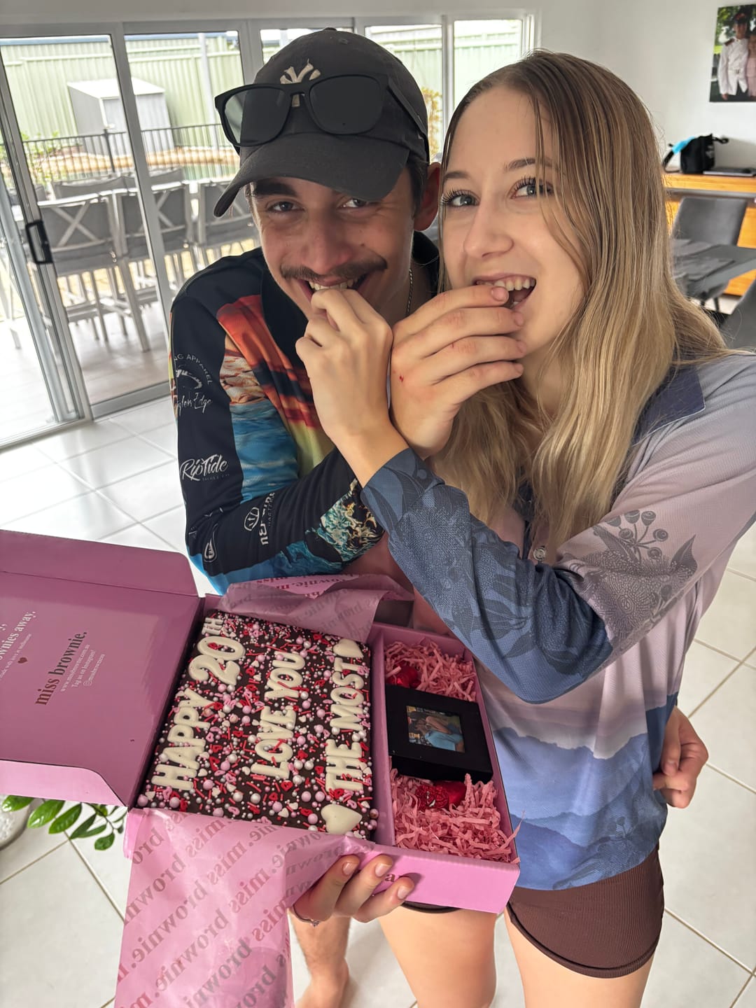 Customer photo review of Custom Brownie