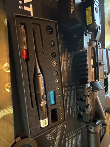 Customer photo review of Site Right™ 2.0 - Boresighter