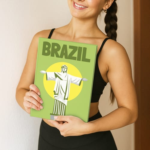Customer photo review of Custom Travel Book