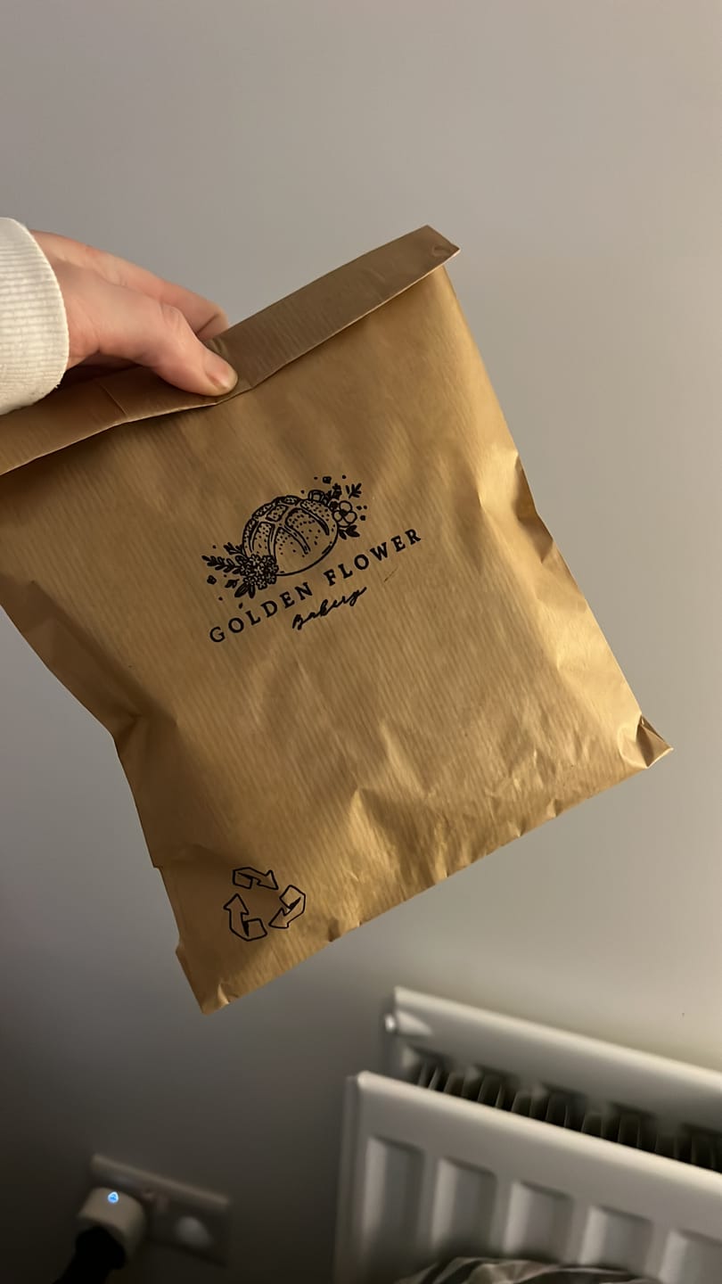 Customer photo review of Paper Sandwich Bags