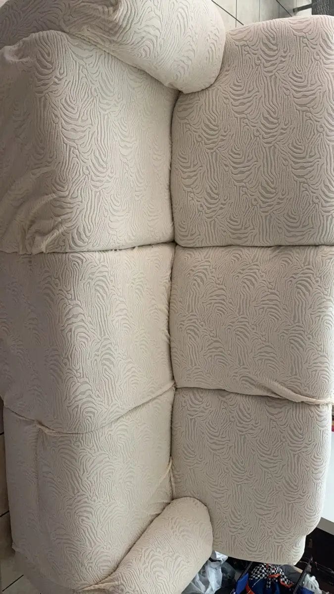 Customer photo review of Leopard Recliner Cover Stretch Sofa Slipcover With Elastic Bottom