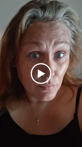 Customer video review of Collagen Night Wrapping Mask