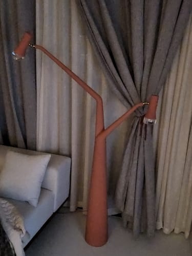 Customer photo review of Clay Floor Light HTD-IF1403187-Clay