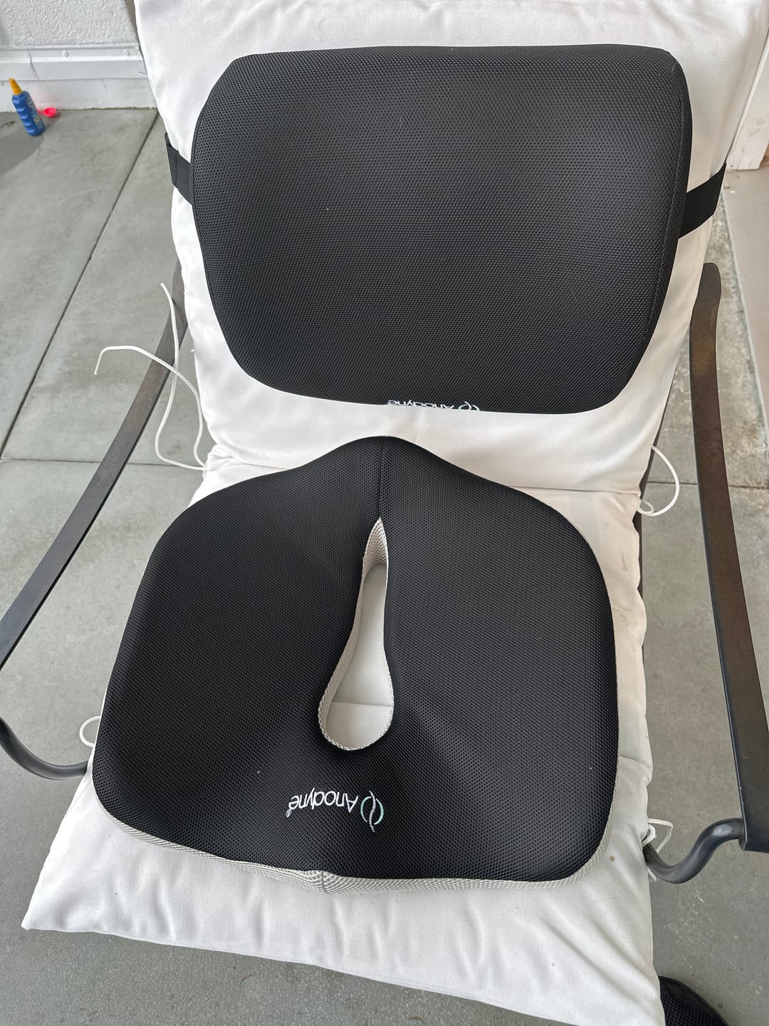 Customer photo review of Ergonomisches Sitzkissen