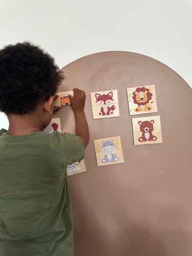 Customer photo review of Magnetic Wall Board
