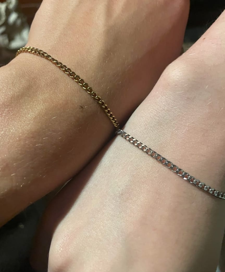 Customer photo review of Kit Bracelets Permanents Éternel