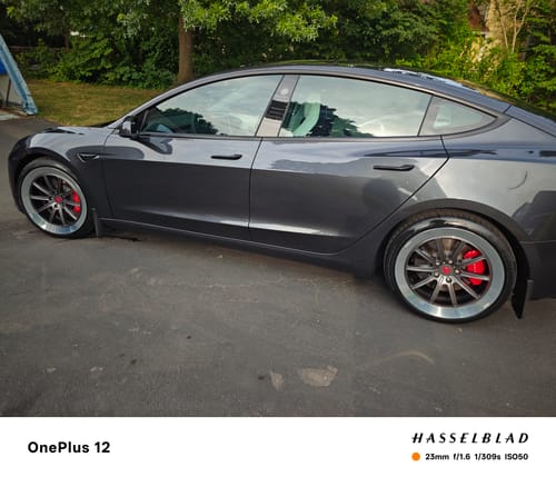 Customer photo review of RV-HPF06(GP): HP-Forged Tesla Model 3/Y 2-Piece Wheels 20x9
