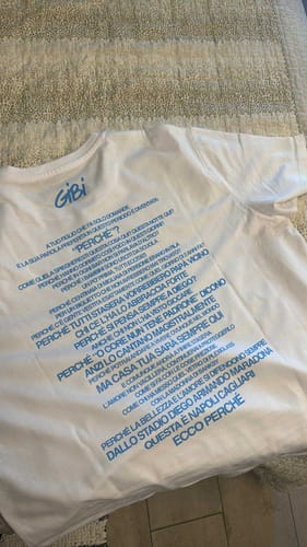 Gennaro G. review of T-Shirt ECCO PERCHÉ image 1 out of 1