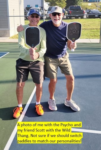 Customer photo review of The Wild Thang 16mm Pickleball Paddle
