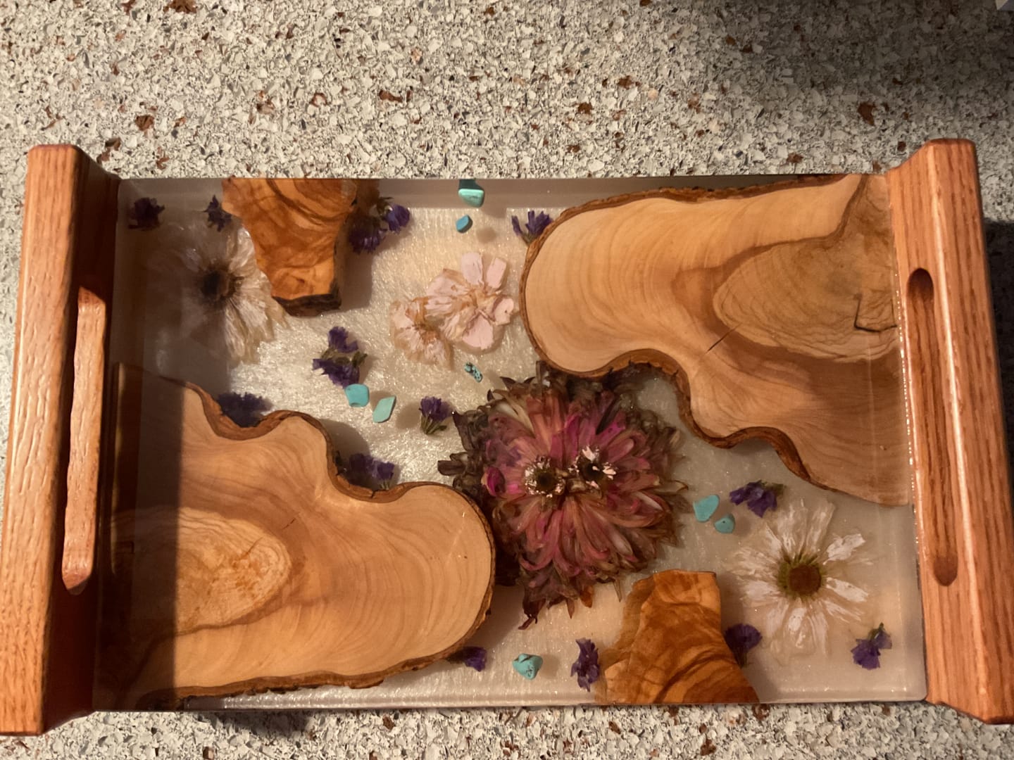 Customer photo review of 24x12x1.5" Silicone Mold For Epoxy Resin - Charcuterie Board Form