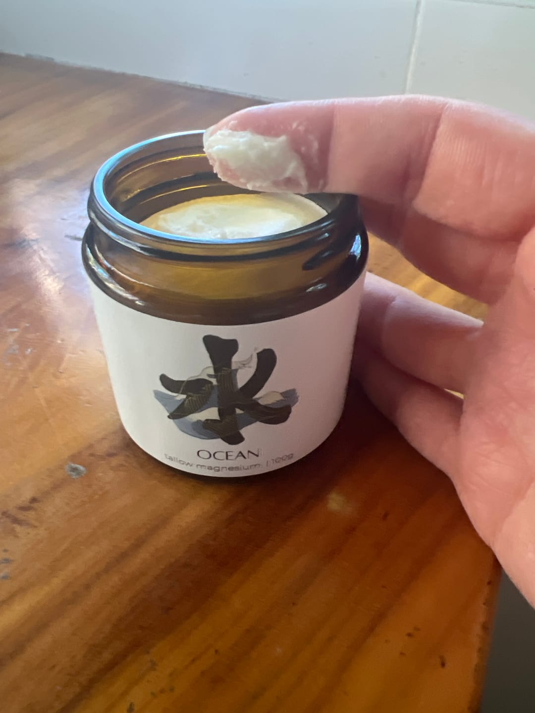 Customer photo review of OCEAN | Tallow Magnesium