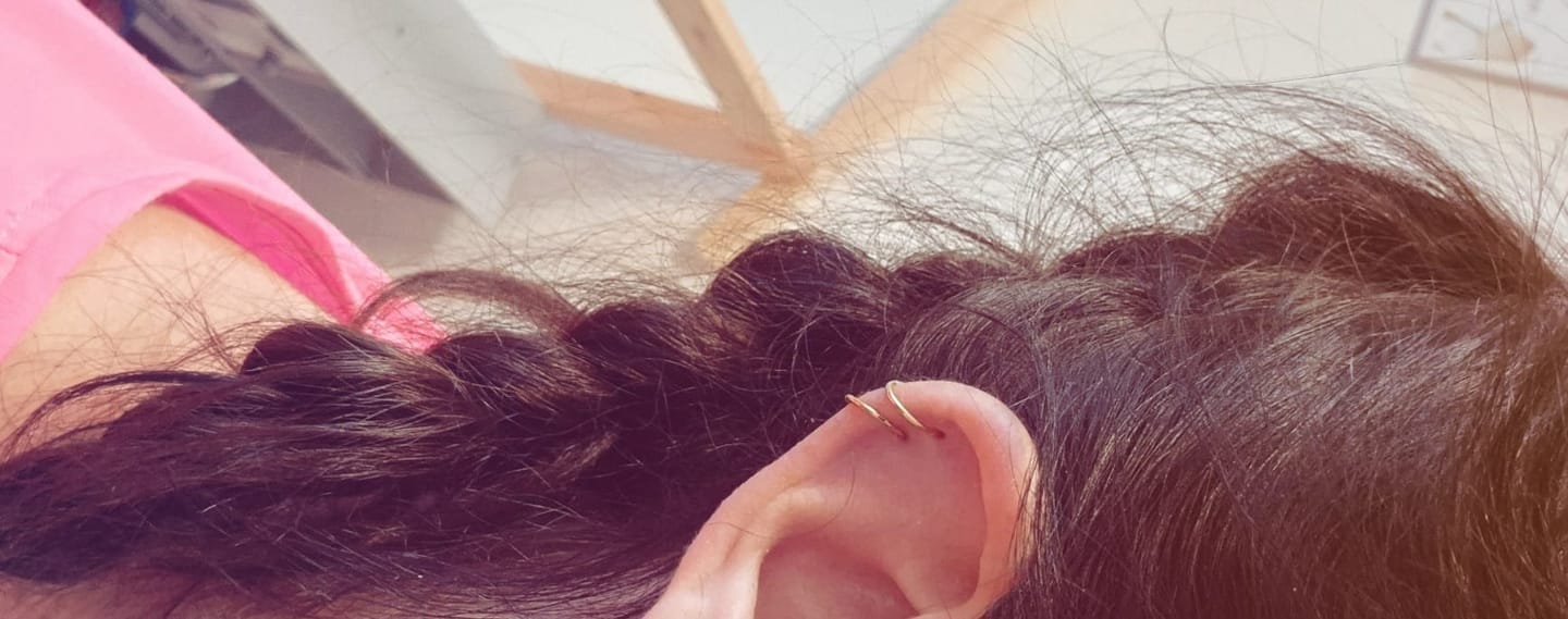Customer photo review of Simple Clicker | Nasen- & Ohrpiercing