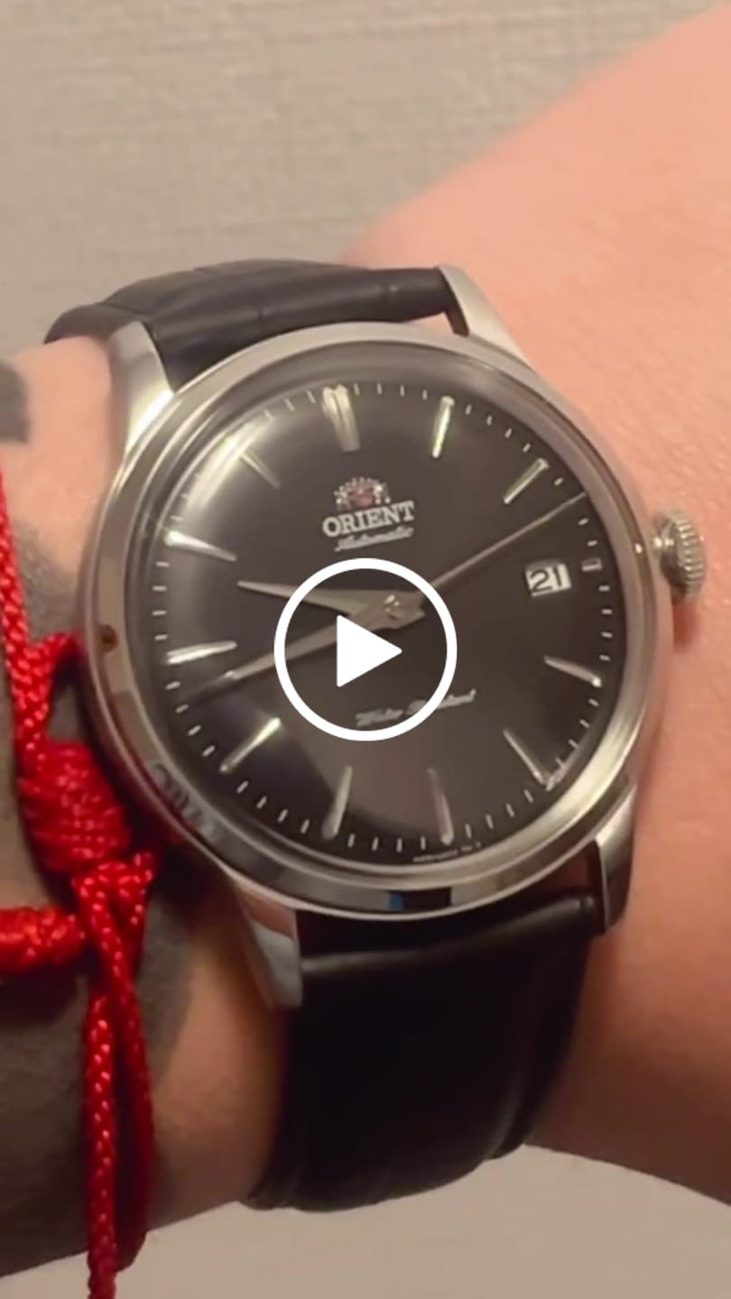 Customer video review of Reloj Orient Automatic RA-AC0M02B10B Bambino 38mm