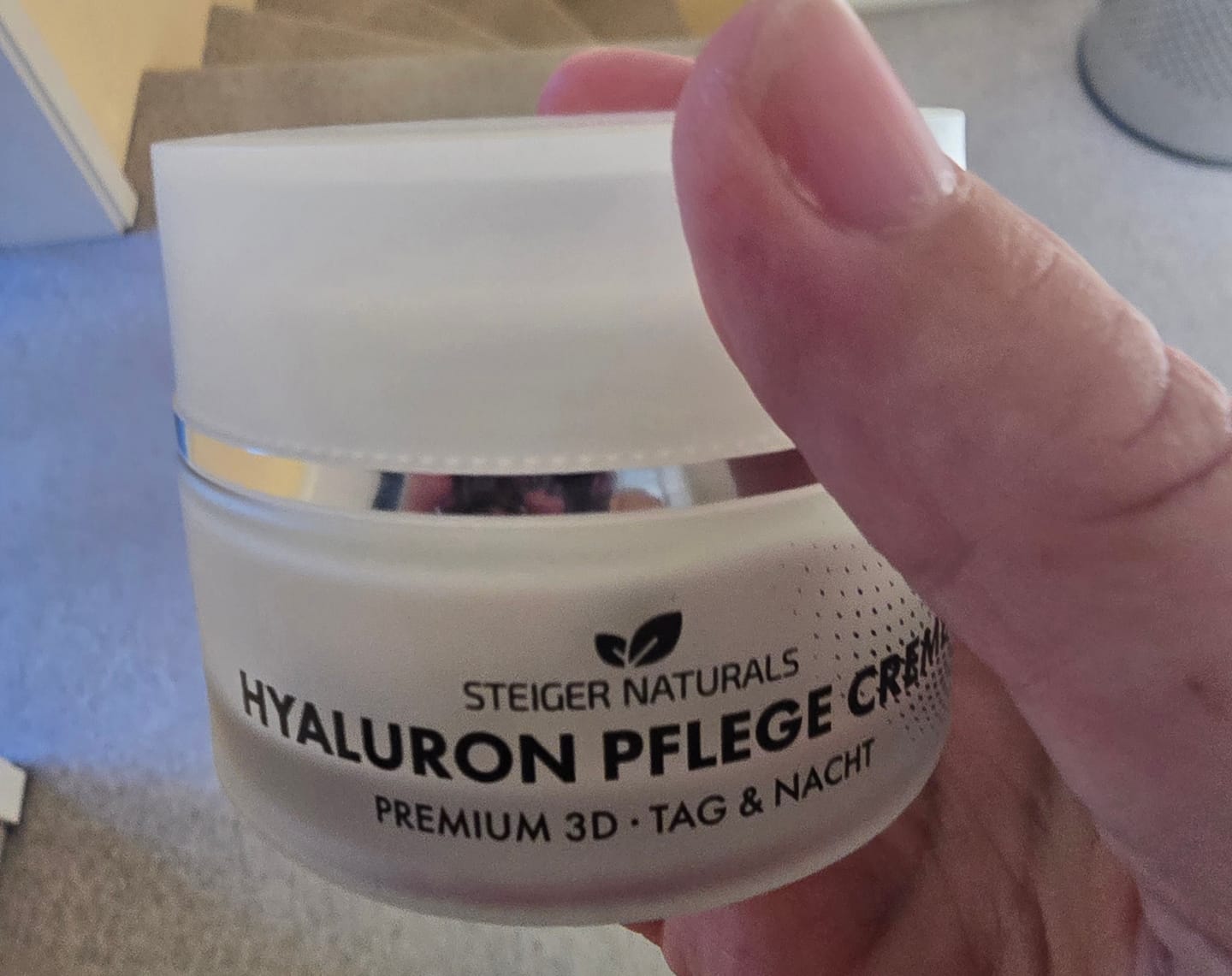 Customer photo review of 3D Hyaluron Pflege Creme Tag & Nacht