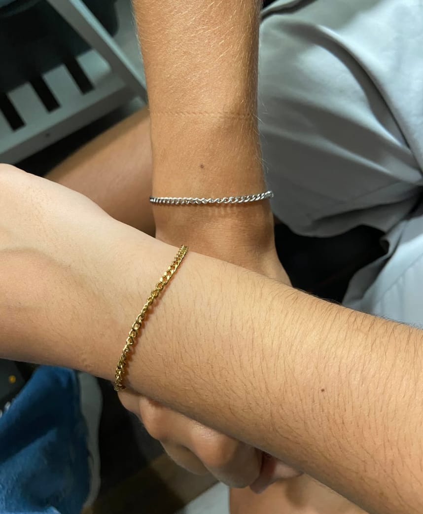 Customer photo review of Kit Bracelets Permanents Éternel