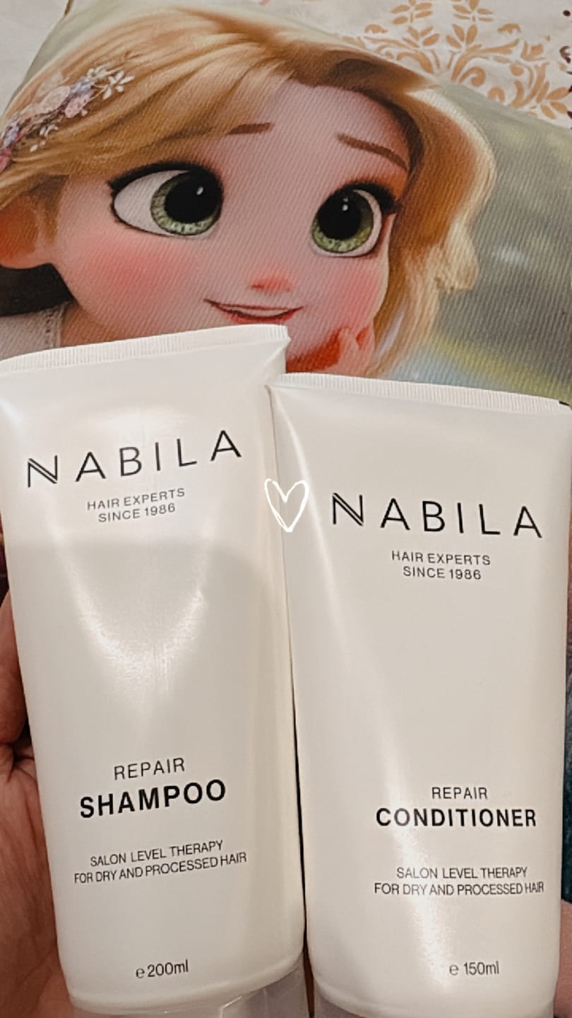 Customer photo review of NABILA Repair Shampoo | 200ml