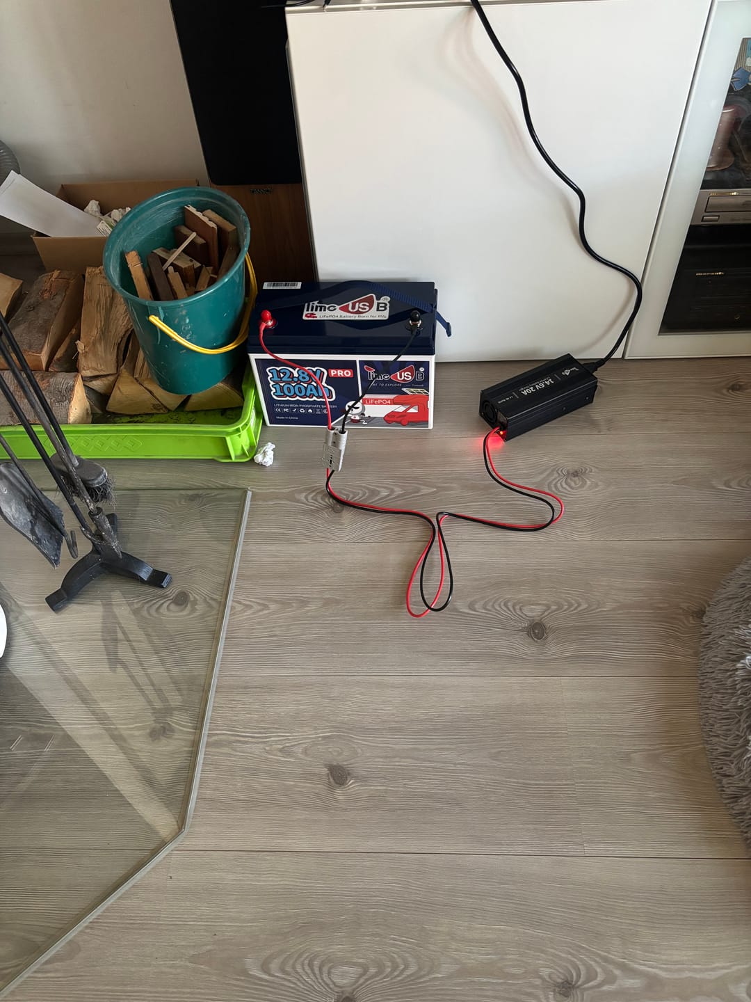 Customer photo review of Timeusb LiFePO4 100Ah Pro Batterie 12V