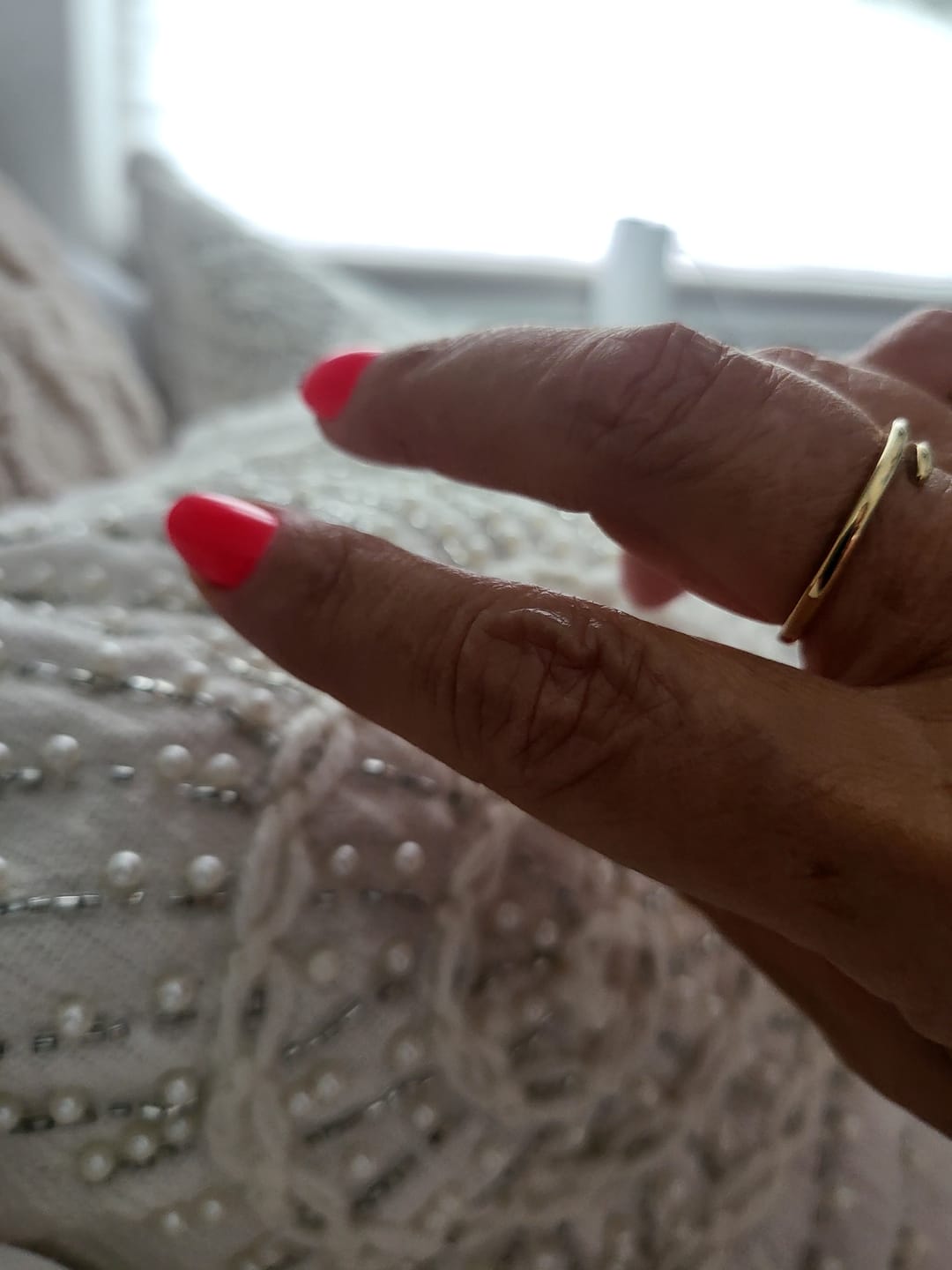 Customer photo review of Classic Claw Ring