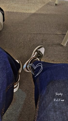 Customer photo review of WAVE Sage Brown Men's casual sneaker