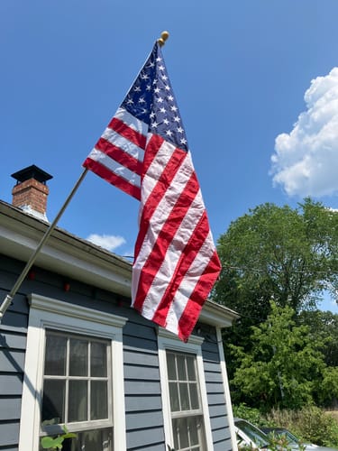 Customer photo review of 3' x 5' American Flag