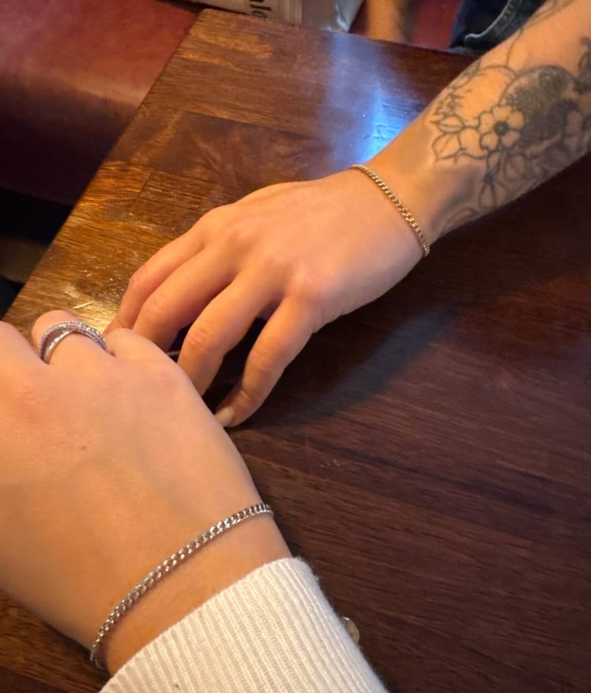 Customer photo review of Kit Bracelets Permanents Éternel