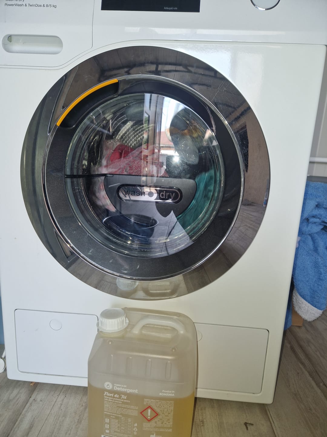 Customer photo review of Pachetul cu 3x Detergent Flori de Tei