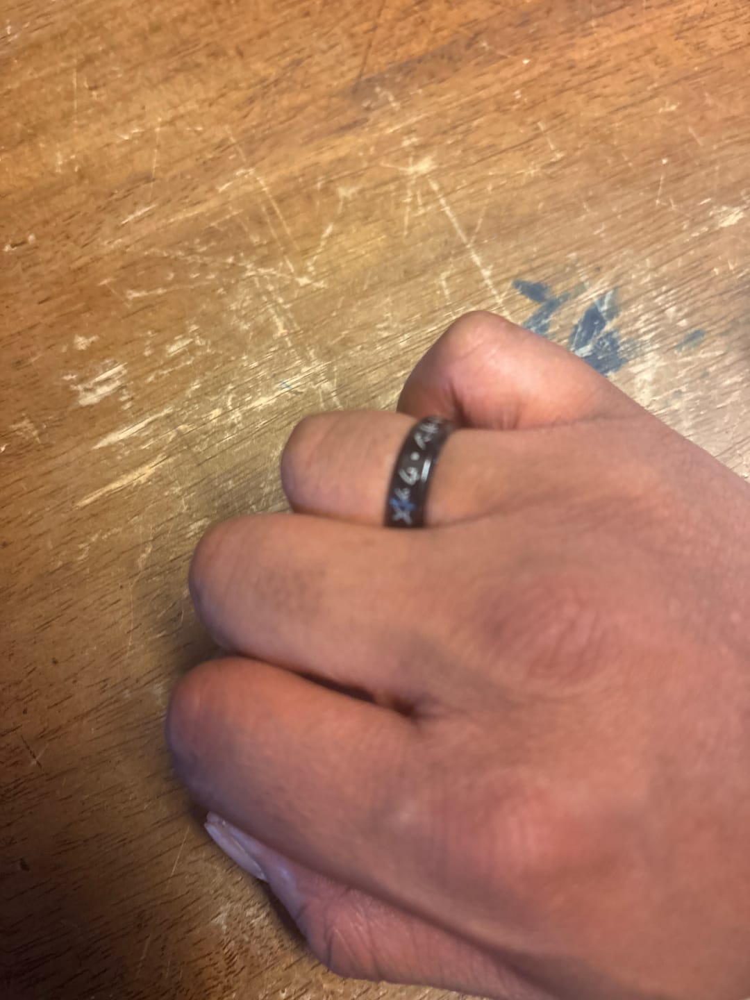 Customer photo review of Custom Japanese Ring