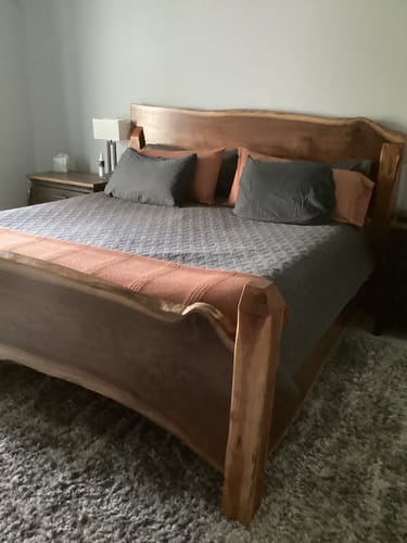Customer photo review of TENCEL Eucalyptus Cooling Bed Sheet Set