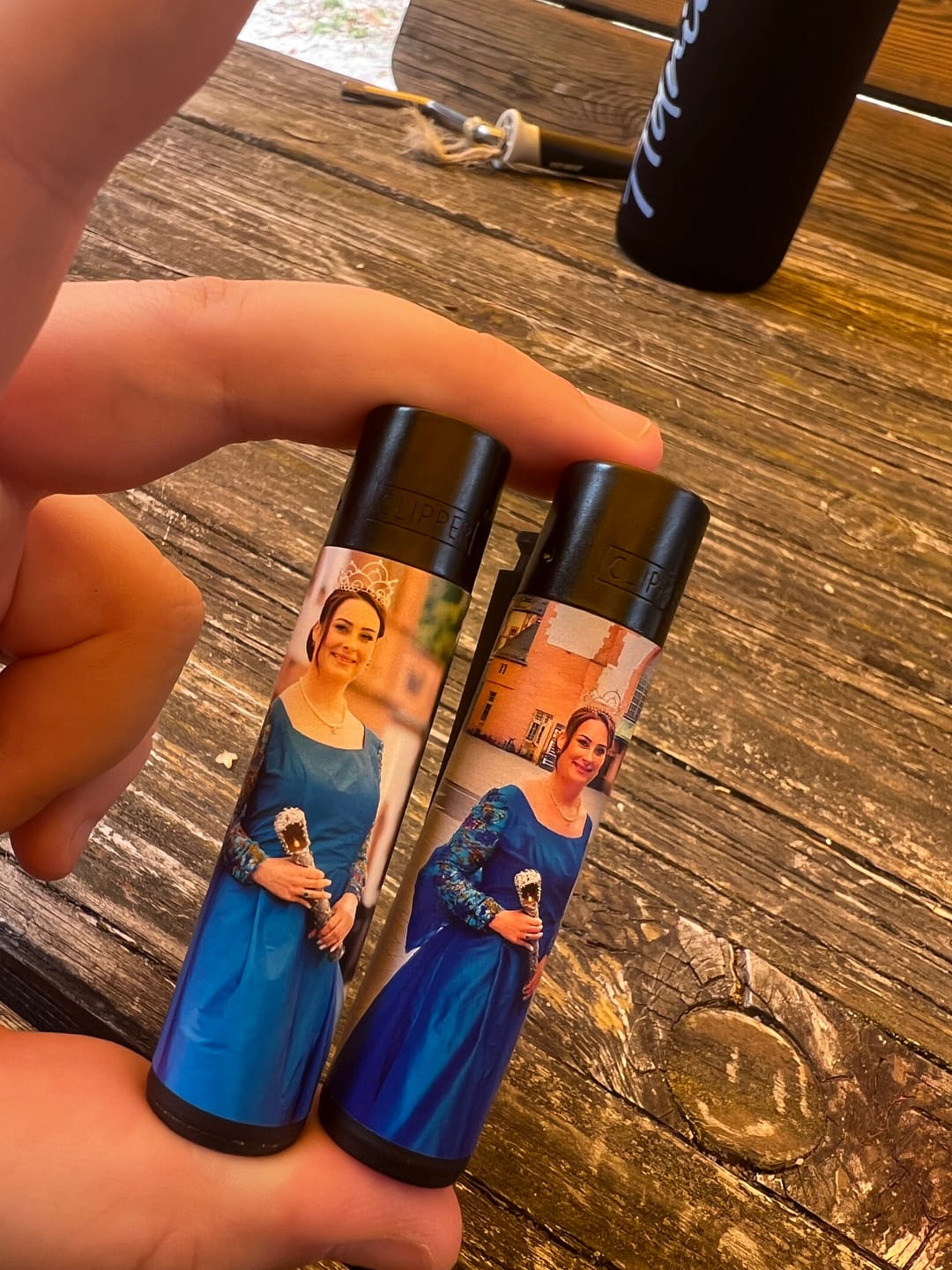 Customer photo review of Personalisierter Clipper