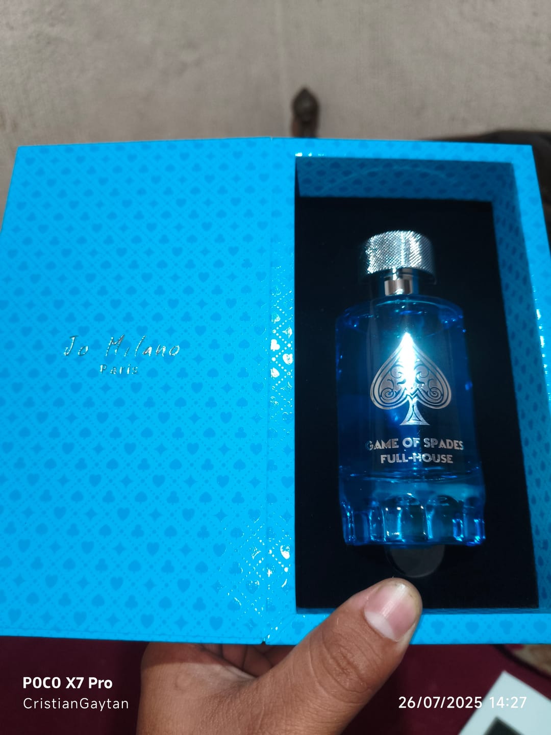 Customer photo review of Perfume Unisex GAME OF SPADES FULL HOUSE PARFUM