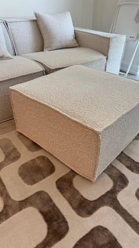 Customer photo review of M1 Ottoman Sofa Seat