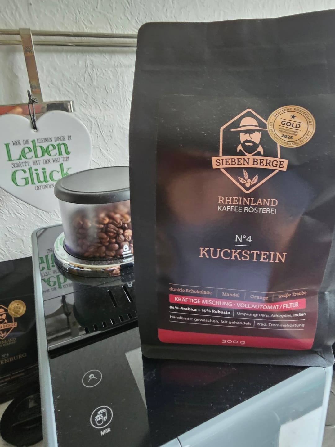 Customer photo review of N°4 Kuckstein – perfekte Balance für Vollautomat & Filterkaffee