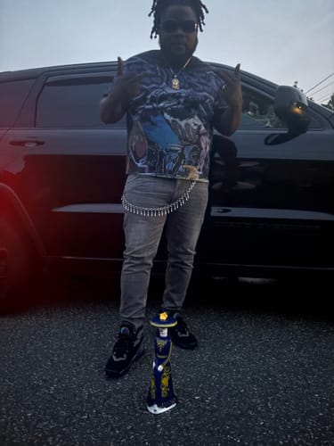 Customer photo review of Vale Forever Raven Big Tee Black