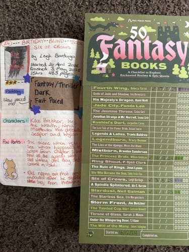 Customer photo review of 50 Romance Novels: A Checklist of Swoon-Worthy Stories to Explore the Genre